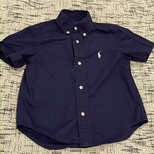 Boys Ralph Lauren short sleeve button down shirt